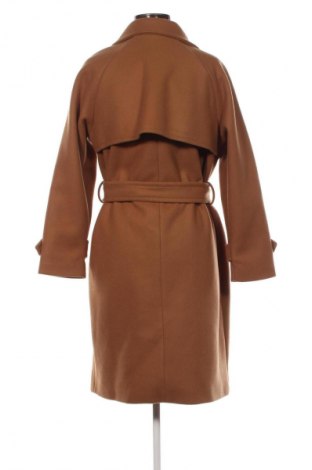 Damski płaszcz Sinsay, Rozmiar S, Kolor Brązowy, Cena 150,92 zł
