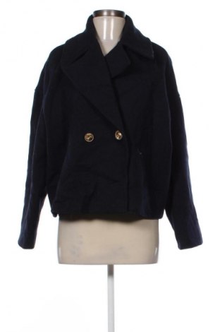 Palton de femei Stradivarius, Mărime M, Culoare Albastru, Preț 240,99 Lei
