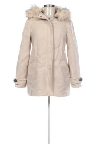 Palton de femei Stradivarius, Mărime XS, Culoare Ecru, Preț 272,99 Lei