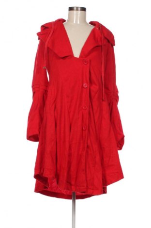 Дамско палто Unbranded, Размер XL, Цвят Червен, Цена 41,99 лв.