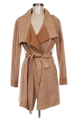 Damski płaszcz Unbranded, Rozmiar L, Kolor Beżowy, Cena 133,33 zł