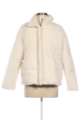 Palton de femei Zara, Mărime S, Culoare Alb, Preț 304,61 Lei