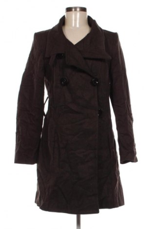 Дамско палто Zara, Размер L, Цвят Кафяв, Цена 68,99 лв.