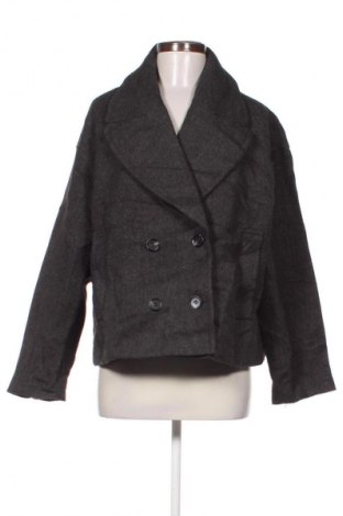 Palton de femei Zara, Mărime L, Culoare Gri, Preț 163,99 Lei