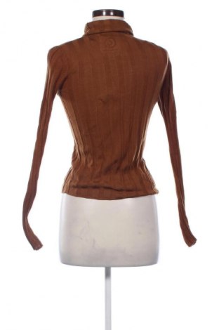 Дамско полo Zara, Размер S, Цвят Кафяв, Цена 20,14 лв.