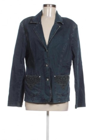 Damen Blazer Lafei Nier, Größe 4XL, Farbe Blau, Preis 25,12 €