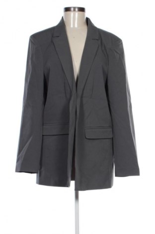 Γυναικείο σακάκι Pieces, Μέγεθος XXL, Χρώμα Γκρί, Τιμή 56,99 €