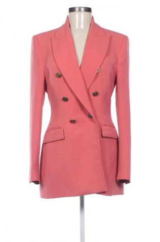 Дамско сако Zara, Размер M, Цвят Розов, Цена 37,99 лв.