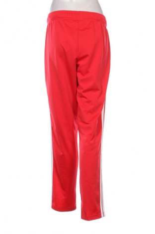Дамско спортно долнище Adidas, Размер L, Цвят Червен, Цена 93,99 лв.
