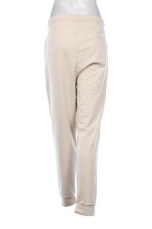 Pantaloni trening de femei Zara, Mărime XL, Culoare Bej, Preț 71,00 Lei