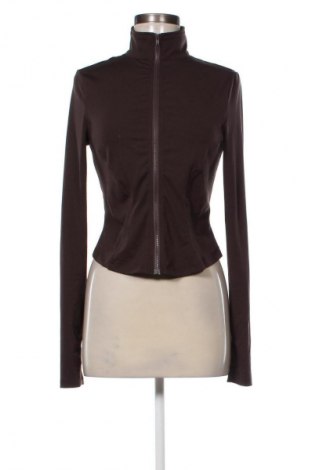 Γυναικεία αθλητική ζακέτα SHEIN, Μέγεθος S, Χρώμα Καφέ, Τιμή 19,95 €