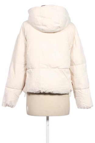 Γυναικείο μπουφάν Bershka, Μέγεθος S, Χρώμα Εκρού, Τιμή 38,99 €