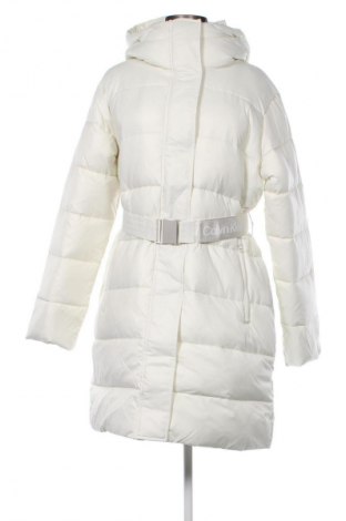 Γυναικείο μπουφάν Calvin Klein Jeans, Μέγεθος L, Χρώμα Λευκό, Τιμή 209,99 €