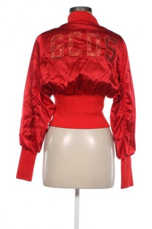 Дамско яке GCDS, Размер S, Цвят Червен, Цена 355,00 лв.