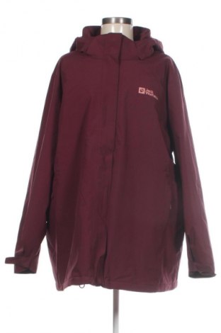 Дамско яке Jack Wolfskin, Размер 3XL, Цвят Червен, Цена 269,99 лв.
