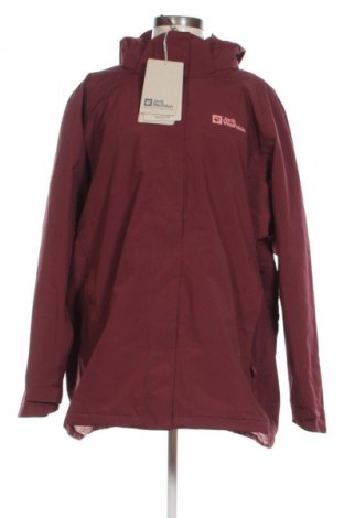 Dámska bunda  Jack Wolfskin, Veľkosť XXL, Farba Červená, Cena  163,95 €