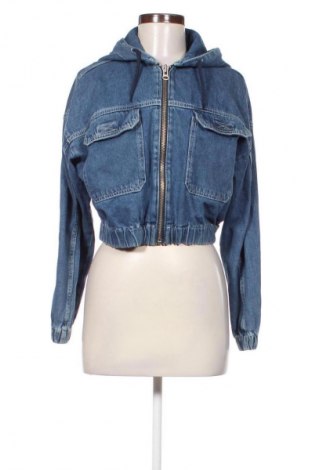 Дамско яке Pull&Bear, Размер S, Цвят Син, Цена 39,00 лв.