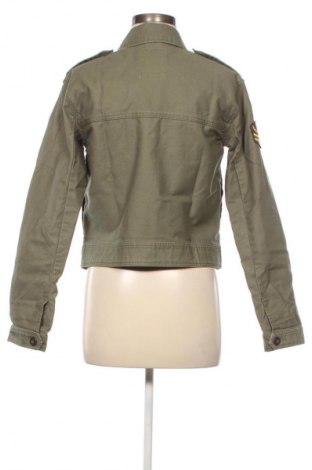 Дамско яке Pull&Bear, Размер S, Цвят Зелен, Цена 25,99 лв.
