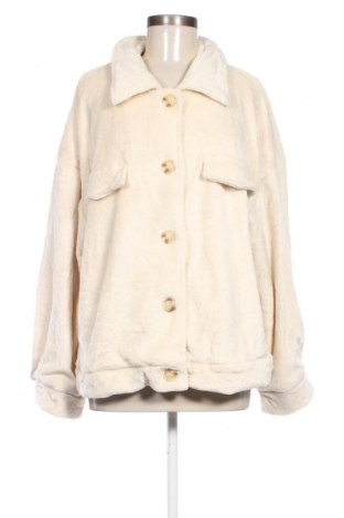 Geacă de femei SHEIN, Mărime XXL, Culoare Ecru, Preț 100,99 Lei