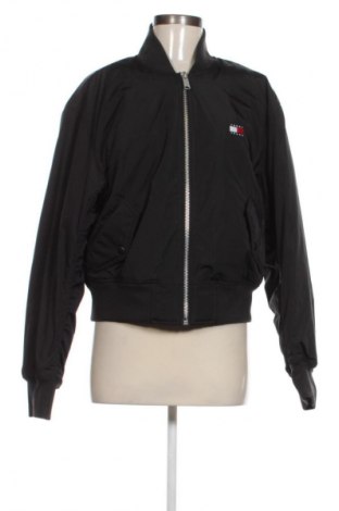 Γυναικείο μπουφάν Tommy Jeans, Μέγεθος L, Χρώμα Μαύρο, Τιμή 182,99 €