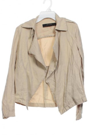 Дамско яке Zara, Размер XS, Цвят Бежов, Цена 31,99 лв.