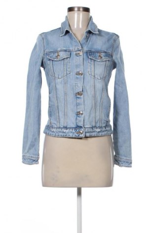Дамско яке Zara, Размер XS, Цвят Син, Цена 41,04 лв.