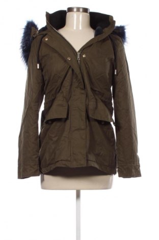 Дамско яке Zara, Размер XS, Цвят Зелен, Цена 45,99 лв.