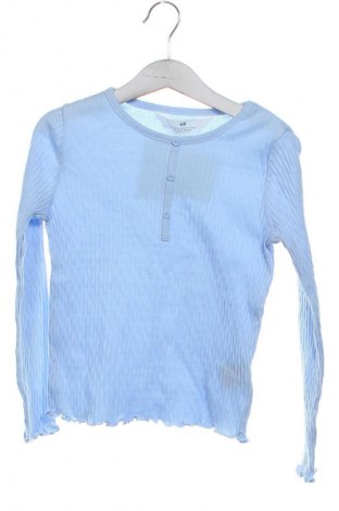 Detská blúzka  H&M, Veľkosť 4-5y/ 110-116 cm, Farba Modrá, Cena  6,95 €