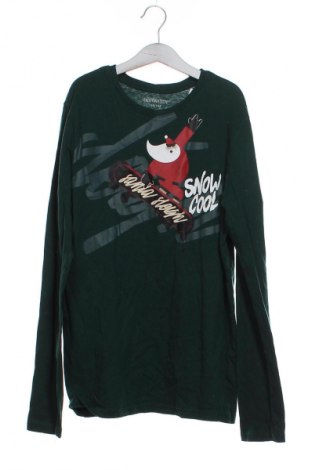 Dziecięca bluzka Pepco, Rozmiar 12-13y/ 158-164 cm, Kolor Zielony, Cena 27,59 zł
