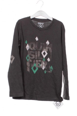 Kinder Shirt Quiksilver, Größe 10-11y/ 146-152 cm, Farbe Grau, Preis 7,99 €
