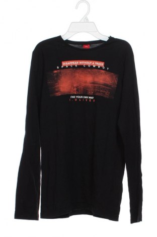 Kinder Shirt S.Oliver, Größe 15-18y/ 170-176 cm, Farbe Schwarz, Preis 12,00 €