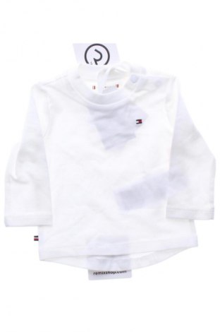 Gyerek blúz Tommy Hilfiger, Méret 1-2m / 50-56 cm, Szín Fehér, Ár 15 919 Ft