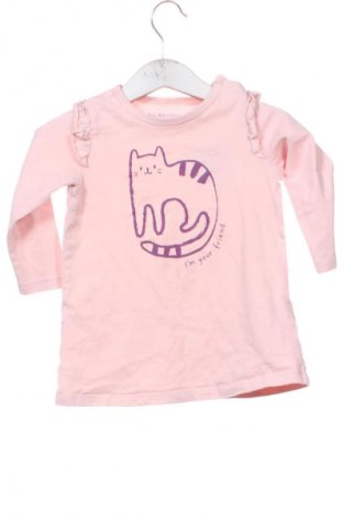 Detská blúzka  Unbranded, Veľkosť 9-12m/ 74-80 cm, Farba Popolavo ružová, Cena  5,83 €