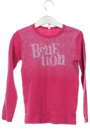 Dětská halenka  United Colors Of Benetton, Velikost 6-7y/ 122-128 cm, Barva Růžová, Cena  291,00 Kč