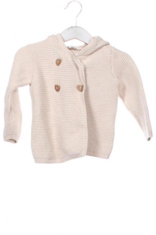 Pulover cu nasturi pentru copii H&M, Mărime 18-24m/ 86-98 cm, Culoare Bej, Preț 31,99 Lei