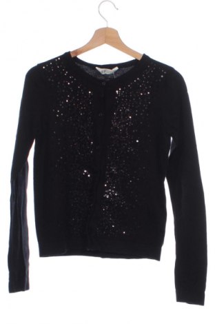Pulover cu nasturi pentru copii H&M, Mărime 14-15y/ 168-170 cm, Culoare Negru, Preț 29,99 Lei