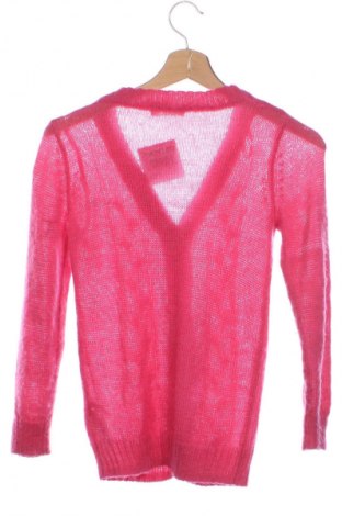 Kinder Strickjacke H&M, Größe 8-9y/ 134-140 cm, Farbe Rosa, Preis 8,75 €