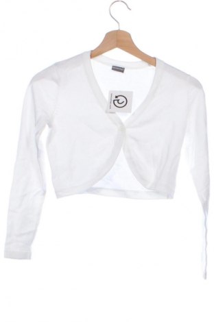 Kinder Strickjacke Kids World, Größe 9-10y/ 140-146 cm, Farbe Weiß, Preis 15,99 €