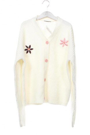 Kinder Strickjacke Unbranded, Größe 12-13y/ 158-164 cm, Farbe Weiß, Preis € 8,68