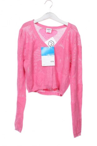 Detský kardigán Y.F.K., Veľkosť 10-11y/ 146-152 cm, Farba Ružová, Cena  14,32 €
