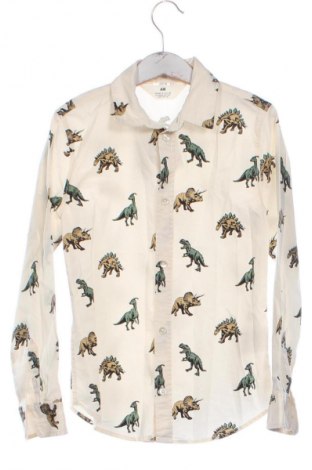 Kinderhemd H&M, Größe 7-8y/ 128-134 cm, Farbe Mehrfarbig, Preis 5,83 €
