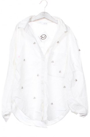 Cămașă pentru copii Zara, Mărime 12-13y/ 158-164 cm, Culoare Alb, Preț 52,26 Lei