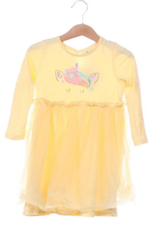 Παιδικό φόρεμα Pepco, Μέγεθος 18-24m/ 86-98 εκ., Χρώμα Κίτρινο, Τιμή 12,28 €