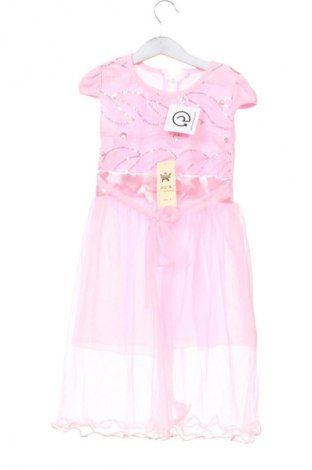 Dziecięca sukienka Unbranded, Rozmiar 6-7y/ 122-128 cm, Kolor Różowy, Cena 57,99 zł