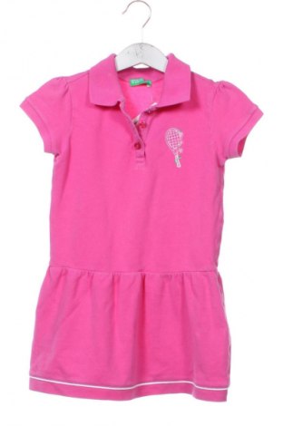 Dětské šaty  United Colors Of Benetton, Velikost 5-6y/ 116-122 cm, Barva Růžová, Cena  342,00 Kč
