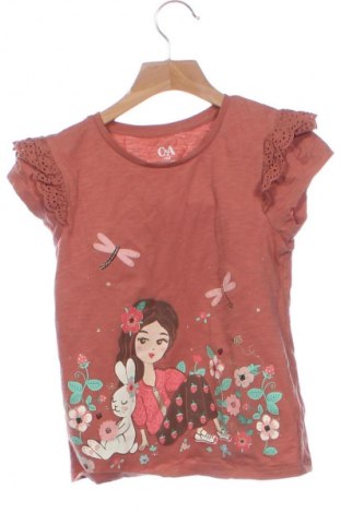 Παιδικό μπλουζάκι C&A, Μέγεθος 6-7y/ 122-128 εκ., Χρώμα Καφέ, Τιμή 6,00 €