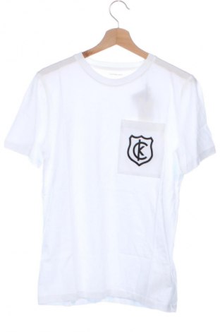 Dziecięcy T-shirt Calvin Klein Jeans, Rozmiar 14-15y/ 168-170 cm, Kolor Biały, Cena 45,99 zł