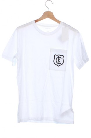 Gyerek póló Calvin Klein Jeans, Méret 14-15y / 168-170 cm, Szín Fehér, Ár 4 419 Ft