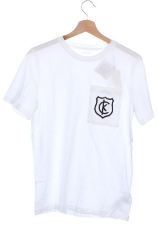 Tricou pentru copii Calvin Klein Jeans, Mărime 14-15y/ 168-170 cm, Culoare Alb, Preț 53,99 Lei