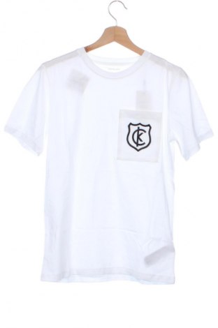 Детска тениска Calvin Klein Jeans, Размер 14-15y/ 168-170 см, Цвят Бял, Цена 14,99 лв.